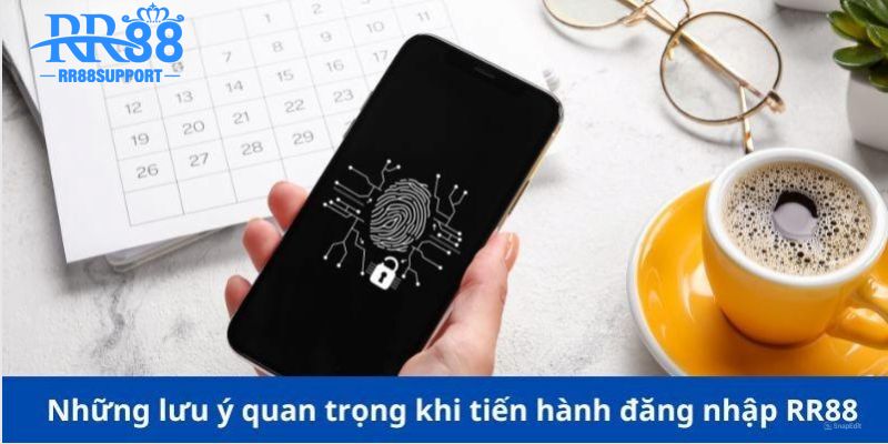 Những điều cần lưu ý trong quá trình đăng nhập tài khoản RR88